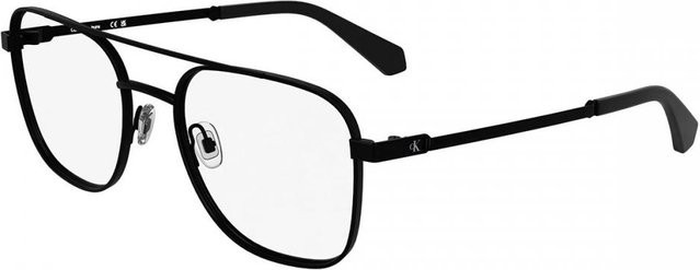Calvin Klein Jeans Ckj25205 Brille, Herren, Vollrand, Square, Metall, Black - Bild 1