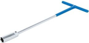 BGS Zündkerzenschlüssel mit Kugelgelenk in Blau SW 16 mm - Bild 1