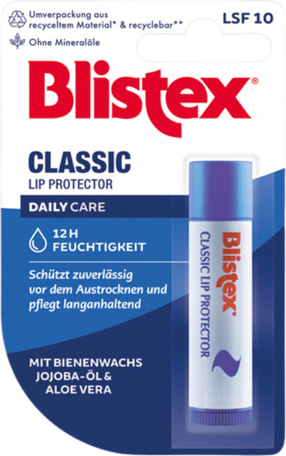 Blistex Classic Lip Protector Lippenbalsam, LSF 10, 4g - Bild 1