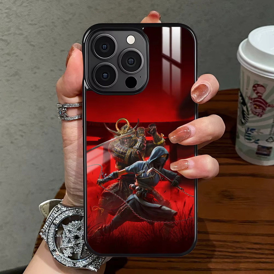 Assassin's Creed Shadows Handyhülle mit MagSafe für iPhone 16 15 14 13 12 11 Pro Max Plus Mini, Multicolor - Bild 3