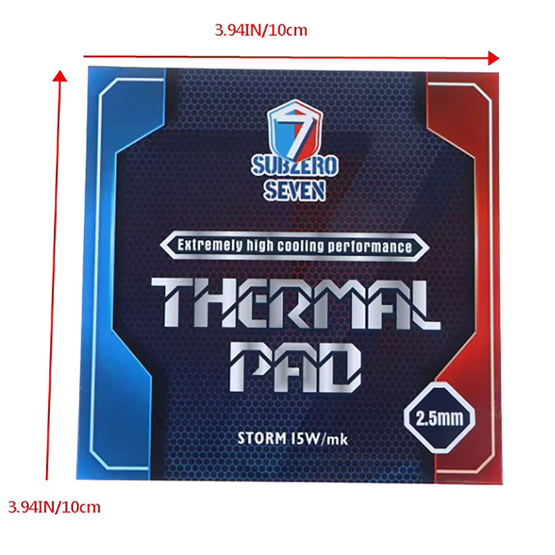 SubZero Seven Ultimate 15W/MK Silikon-Wärmeleitpad für CPU und GPU zur Wärmeableitung - Bild 6