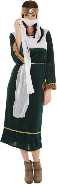 tectake Frauenkostüm Orient Dame, Fantasy, Textil, Grün - Bild 1