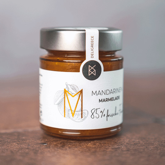 Deligreece Mandarinen-Zitrusmarmelade 180 g - Bild 1
