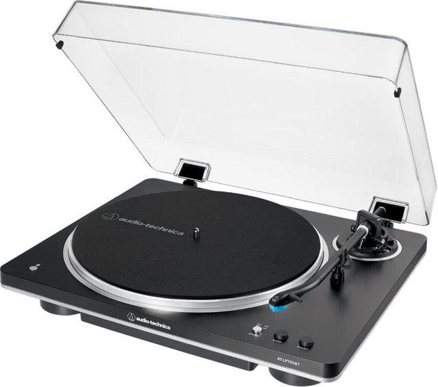 Audio-Technica AT-LP70xBT Bluetooth-Plattenspieler in Schwarz - Bild 1