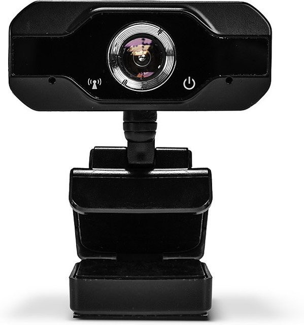 Lindy Full HD 1080p Webcam mit Mikrofon in Schwarz (43300) - Bild 1