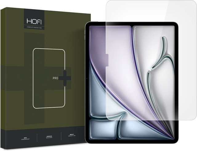 HOFI Glass PRO+ Schutzfolie aus gehärtetem Glas für Apple iPad Air 11 (2025/2026), transparent, Vollverklebung, 2.5D - Bild 1