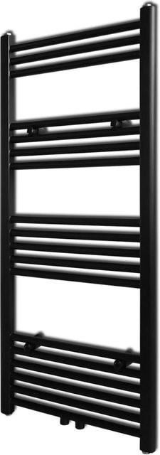 Handtuchheizkörper Warmwasser Gerade VD Home Furnishing Schwarz B: 50 cm, H: 116 cm - Bild 1
