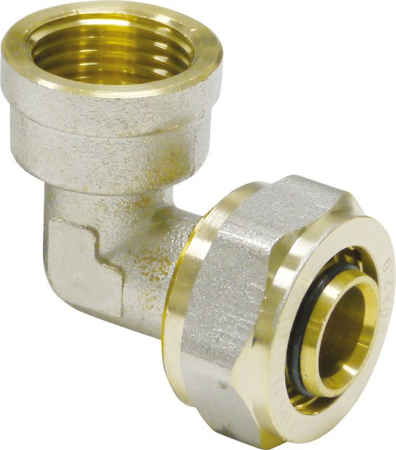 PIPETEC Schraubfitting Übergangsstück Reducer aus Messing 20 mm x Rp 1/2 - Bild 1