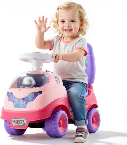 VEVOR Rutschauto, Rosa, ab 1 Jahr - Bild 1