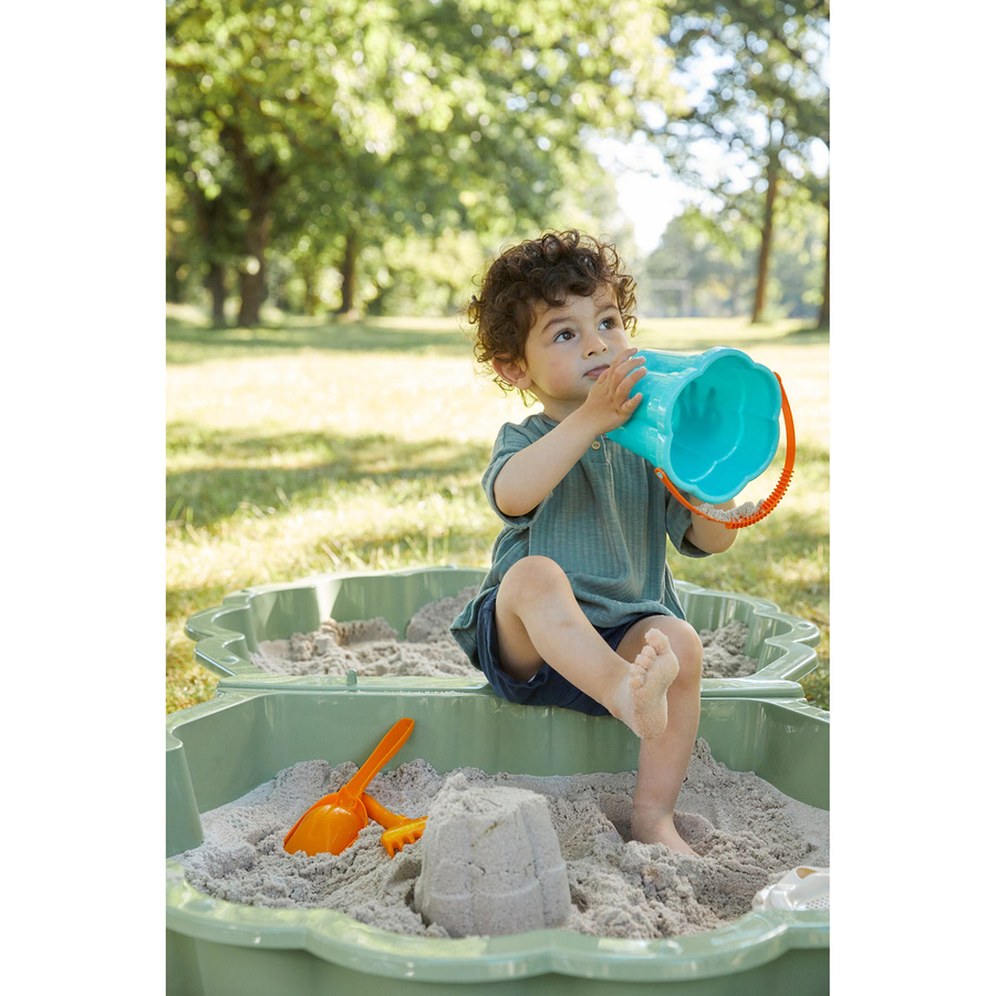 Solini Sandspielzeug-Set Eimergarnitur Safari, 8-tlg., ab 1 Jahr - Bild 2