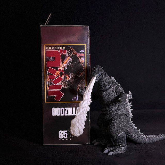 NECA Godzilla Actionfigur 1954 Anime Modell aus schwarzem PVC für deine Sammlung - Bild 1