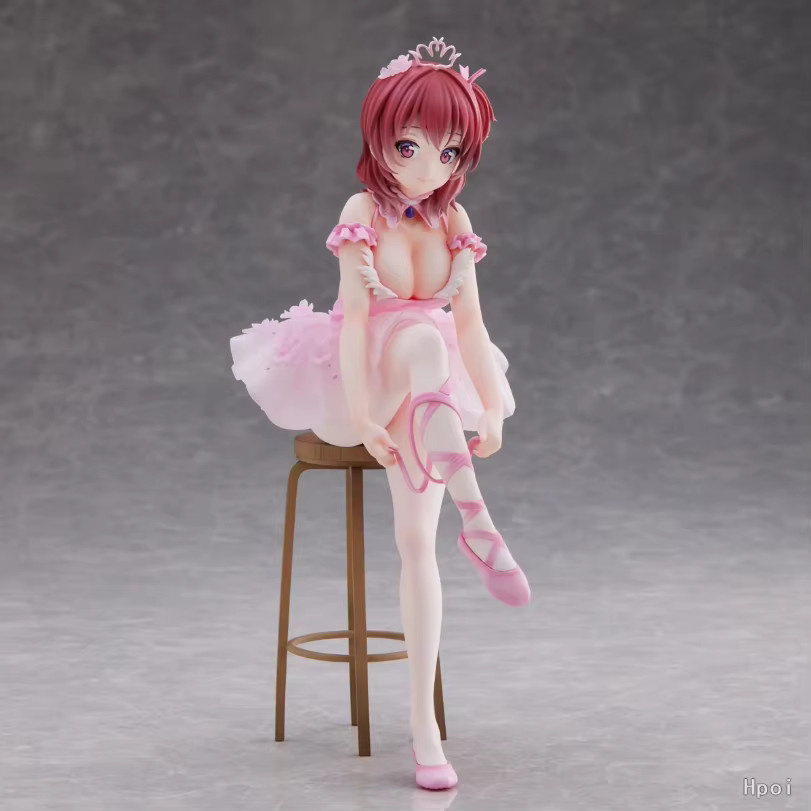 UnionCreative Flamingo Ballet Rothaarige Mädchenfiguren, Modellspielzeug - Bild 2