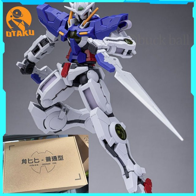 Bandai Gbc Exia Fighter Ver.mb, Roboter, 1/144 Hg Gn-001, Kunststoff Modell Kit - Bild 1