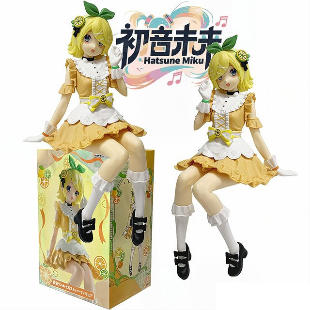 Bandai Hatsune Miku Kagamine Rin Actionfigur, Einzelfigur, Kunststoff - Bild 1