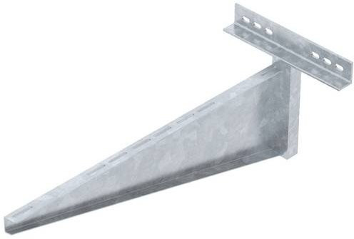 OBO Bettermann Wand- und Stielausleger aus Metall in Silber, L x B x H: 91,0 x 6,0 x 36,6 cm - Bild 1