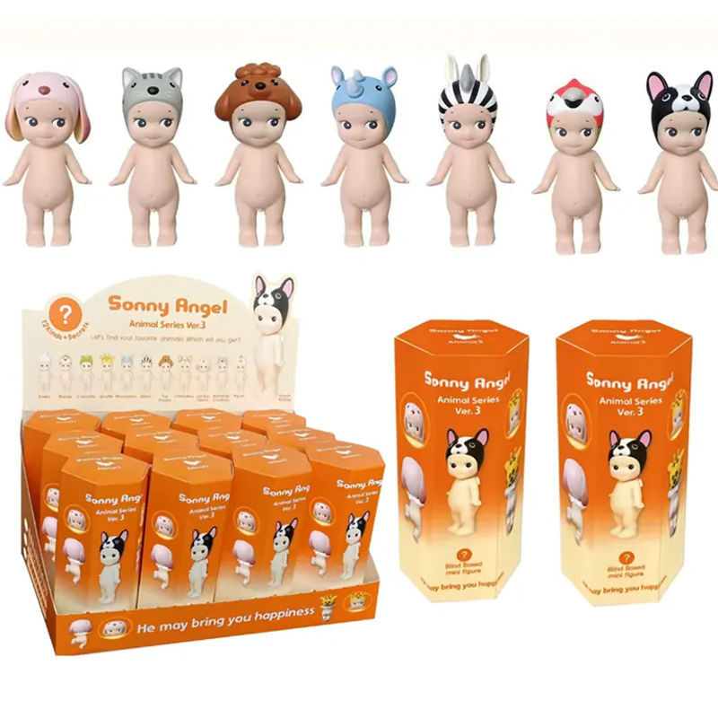 Sunshine Angel Blind Box Bandai Engel Tier-Standfiguren Mini Anime Modell Puppen aus Kunststoff in Mehrfarbig - Bild 3