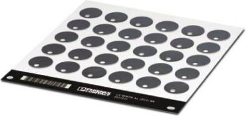 Phoenix Contact LS-WMTB-AL (D25) BK Beschriftungsschild Schwarz mit 150 Markierern zur Montage mittels Kabelbinder - Bild 1