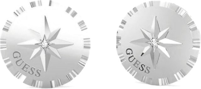 Guess Ohrstecker Edelstahl, Silber, Kristall, Zirkonia, Damen - Bild 1