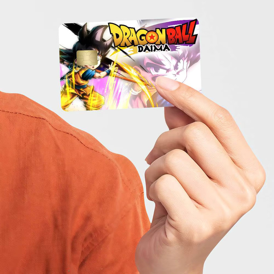 Dragon Ball Son Goku Kakarot Aufkleber Set, 4 Stück wasserfeste Kartenaufkleber in Multicolour, B: 8,6 cm x H: 5,4 cm - Bild 4
