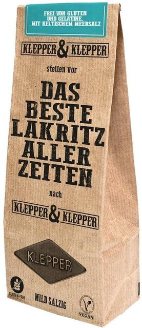 Klepper & Klepper Lakritz Mild Salzig 200 g - Bild 1