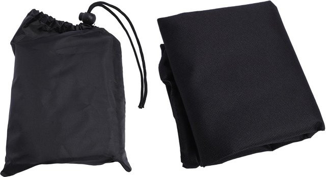 CosyHome Poolfilterpumpenabdeckung aus Polyester mit Kordelzug, UV- und staubdicht, Schwarz - Bild 1
