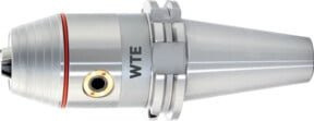 WTE Kurzbohrfutter DIN69871 ADB R/L in Silber, Spannbereich 0,3-8 mm, Aufnahme SK40 - Bild 1