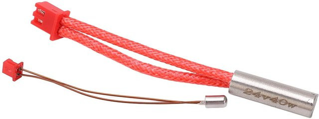 Heizpatrone und Thermistor Set 24V 40W für Ender 3 S1 Pro 3D-Drucker Zubehör in Rot - Bild 1