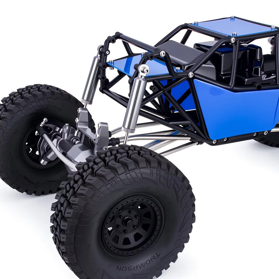 MALOM RC Überrollkäfig Körper Rahmen Chassis Kit, 1:10, Kunststoff, Grau, Zubehör - Bild 2