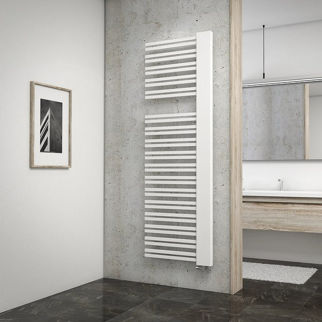 Schulte Design-Heizkörper Bologna Alpinweiß Version Rechts B: 60 cm, H: 181 cm - Bild 1