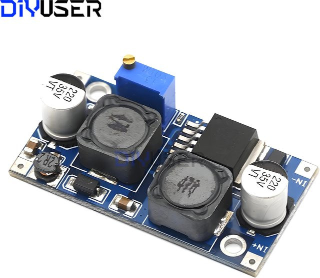 DIYUSER XL6009 Boost Buck Converter Automatisches Spannungsreglermodul 5-30 V Blau mit einstellbarer CC CV-Ladung für Solarstrompanels - Bild 1