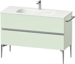 Duravit Waschtischunterschrank Sivida Bodenmodell in Grün, B/T/H: 121 x 59,2 x 47,7 cm - Bild 1