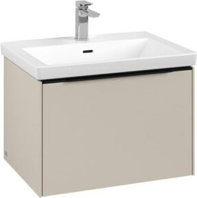 V&B Waschtischunterschrank Subway 3.0 in Cashmere Beige, B/T/H: 62,2 x 42,9 x 47,8 cm - Bild 1