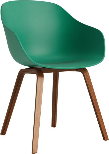 HAY About A Chair AAC 222 mit Armlehnen in Grün und Eiche - Bild 1