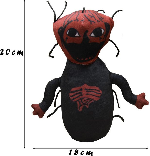Treasuringu Der Gekochte, Plüschtiere Puppe, Stofftier, Schwarz - Bild 1