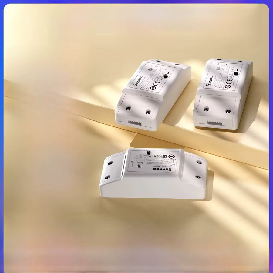 SONOFF BASICR4 WLAN Smart Switch ESP32 mit Magic Switch Modus, eWeLink, Alexa und Google Home kompatibel, Weiß - Bild 1