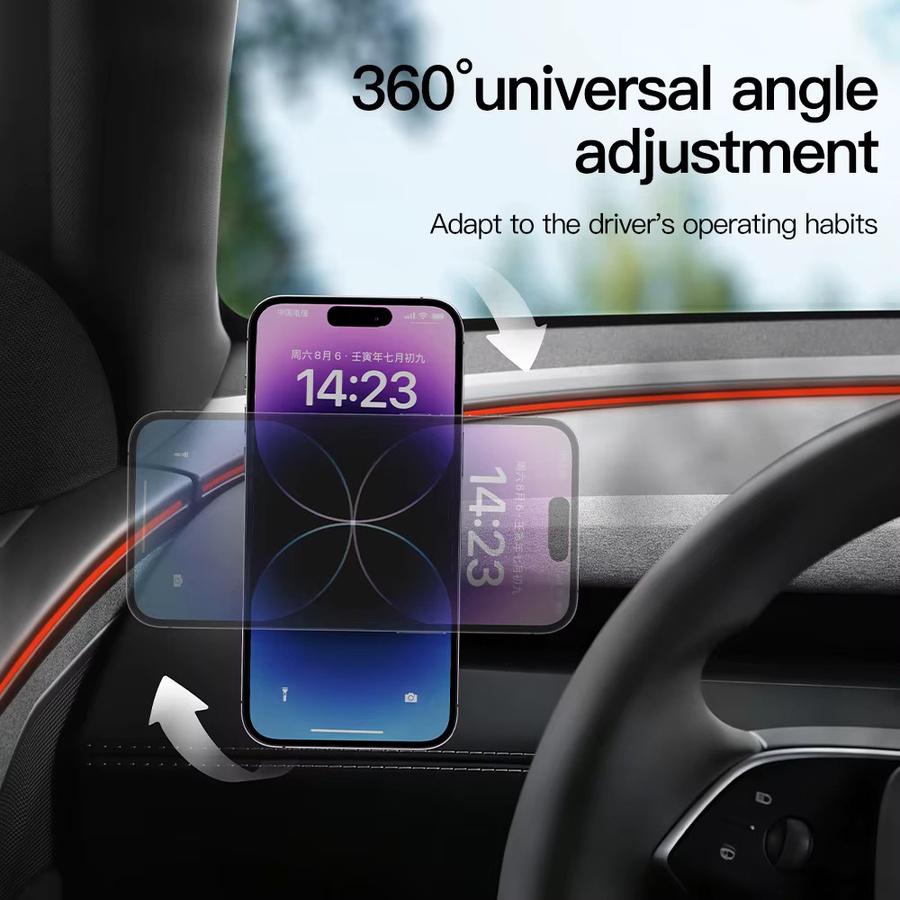 YZ Magnetische Handyhalterung für Tesla Model 3 und Model Y Highland, Lüftungshalterung für iPhone 17 und 16, Auto-Zubehör - Bild 2