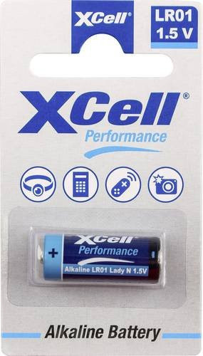 XCell Lady (N) Alkali-Mangan Batterie, 1.5V, 940 mAh, Blau - Bild 1