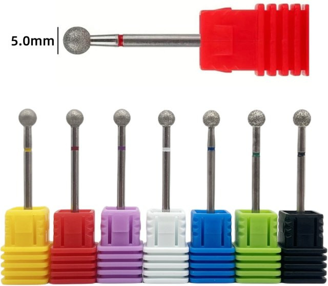 Ysen Nagel Bohrer, 5,0 mm, für Nagelhaut und harte Haut - Bild 1