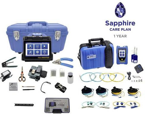 Trend Networks FiberMASTER S60-OTDR FTTX Fusionsspleißgerät FMFS-OTDR-S60-Kit in Blau - Bild 1