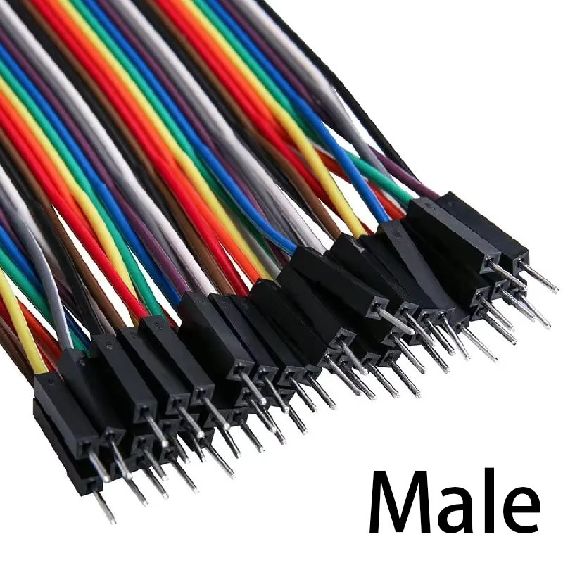 40er Set DuPont Jumper Wire Kabelverbindung Stecker auf Stecker, Buchse auf Buchse und Stecker auf Buchse in Mehrfarbig für dein Arduino DIY Kit - Bild 4