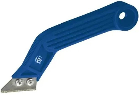 LUX-TOOLS Fugenreiniger aus Hartmetall in Blau - Bild 1