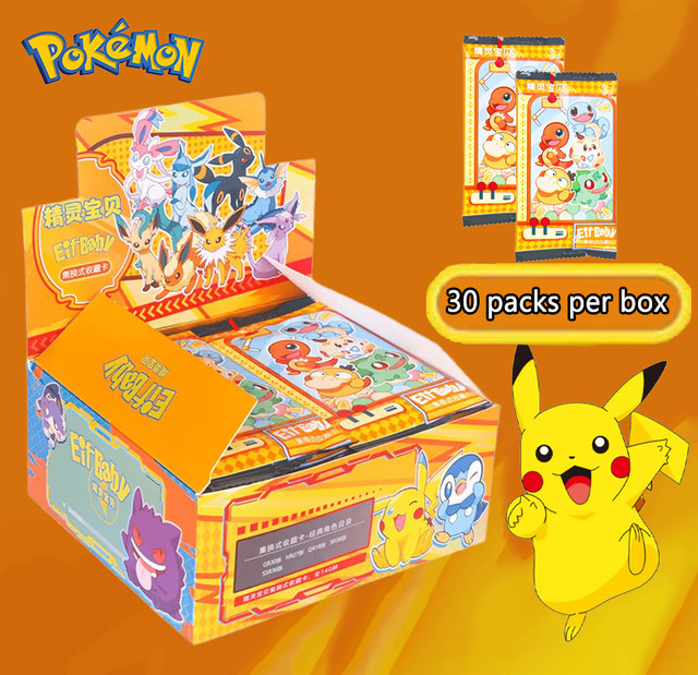 Bandai Pokémon Anime-Spiel Elfenkarten, 30er-Set - Bild 1