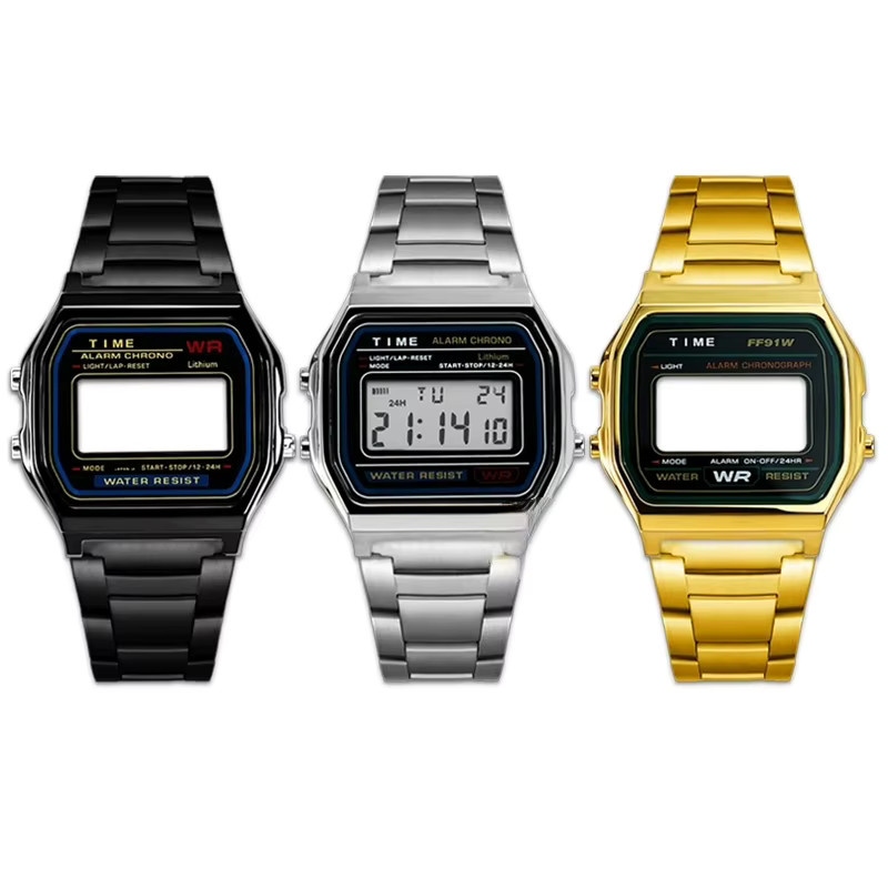 Casio Uhrenarmband Edelstahl, Silber, Klassisch - Bild 5