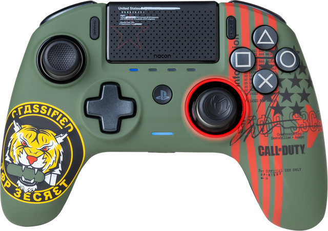 Nacon Revolution Unlimited Pro Controller für Playstation in Schwarz und Grün mit Bluetooth, USB-C und 3,5 mm Klinke - Bild 1