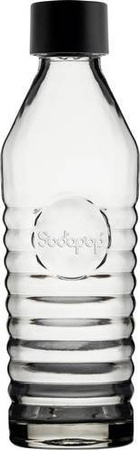 Sodapop Glaskaraffe Harold transparent gestreift 850 ml