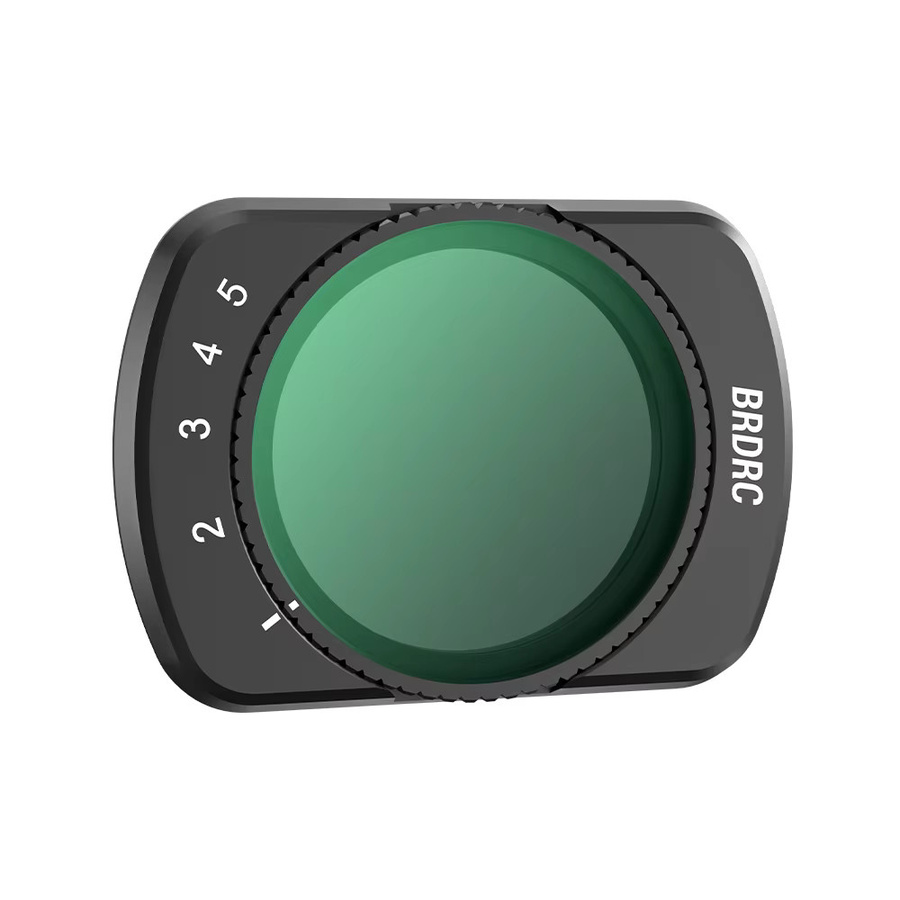 BRDRC Pocket 4 VND Filter-Set für DJI Osmo Pocket 4 und DJI Osmo Pocket 3, Magnetische Objektivfilter, Schwarz, Einstellbar VND2-32 und VND64-512 - Bild 4