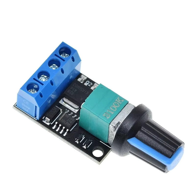 PWM DC Motor Drehzahlregler mit LED Dimmer für 5V 12V 10A in Multicolour - Bild 2