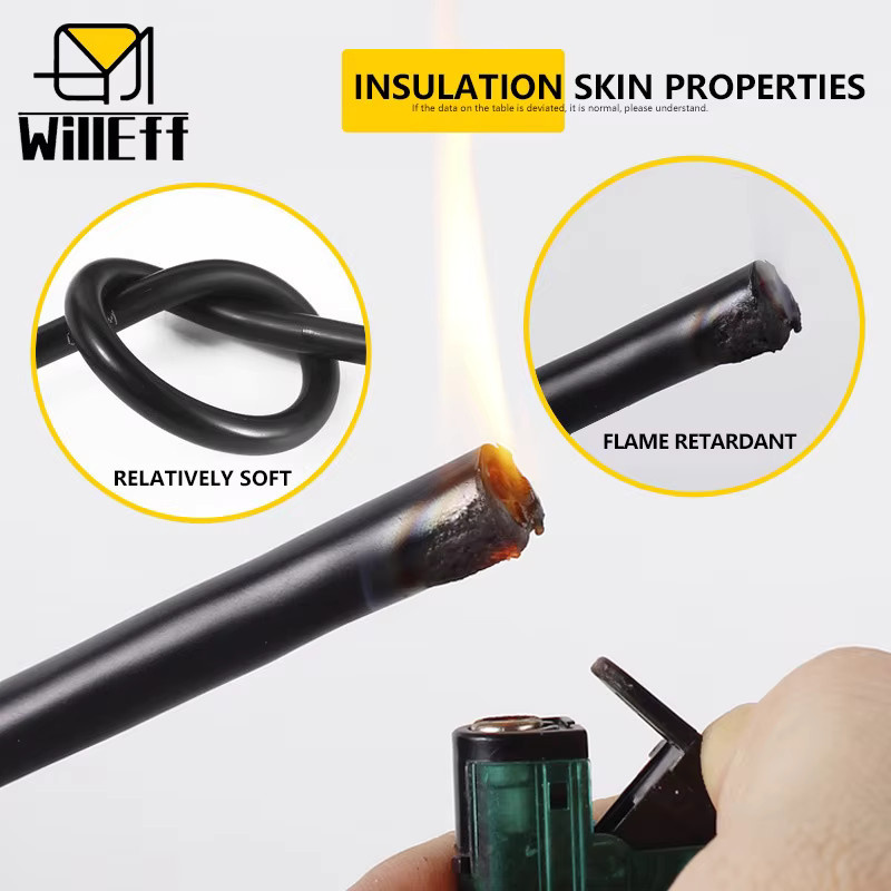 WILLEFF Superweiches PVC-Kupferkabel in Gelb für LED, Audio, Lautsprecher und elektrische Anwendungen (10 AWG bis 22 AWG) - Bild 3