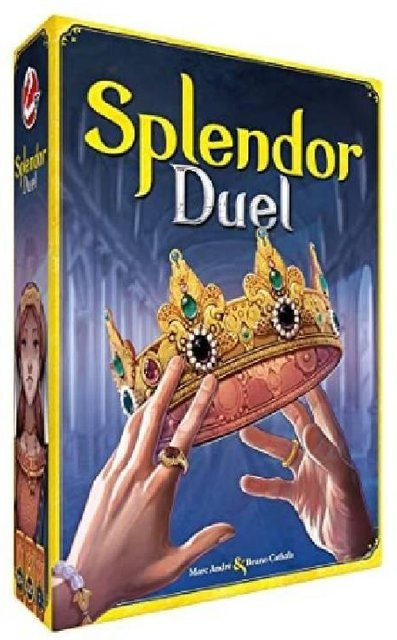 Splendor Duel Puzzle Kartenspiel, mit Plastikspielkarten, ab 10 Jahre - Bild 1