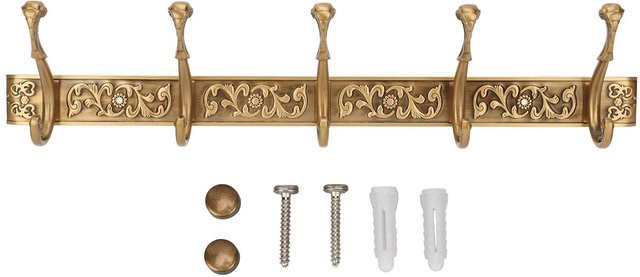 Meterk Schienenwandhaken aus Aluminium zur Wandmontage in Gold - Bild 1